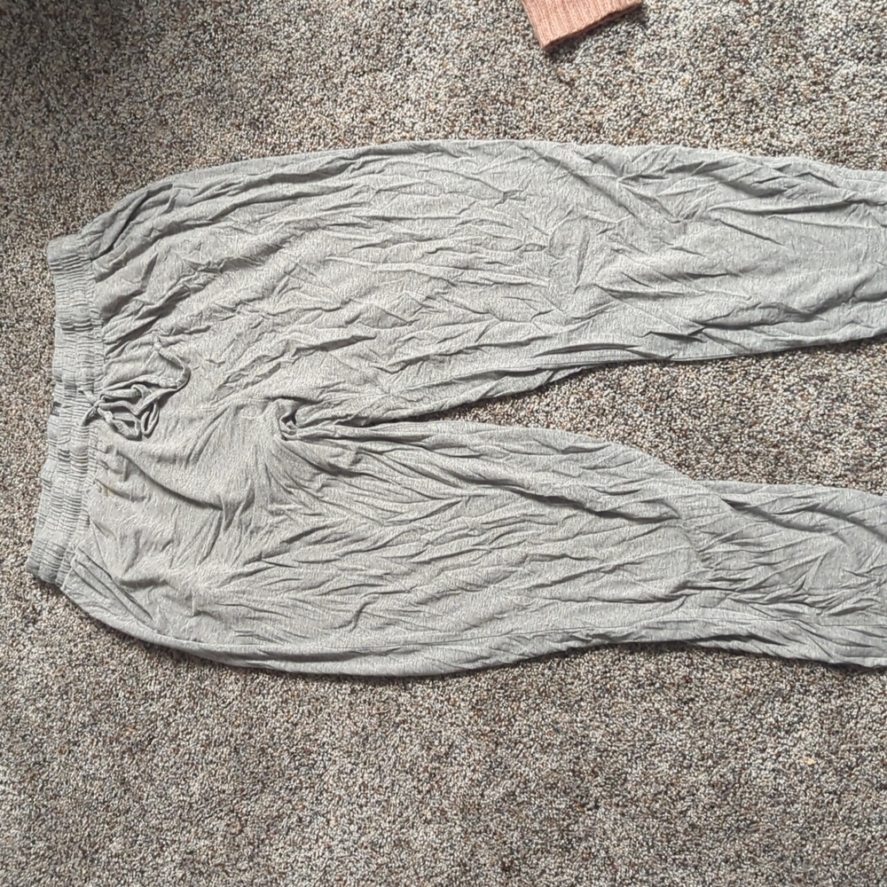 Grey light weight sweatpants